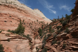 uitzicht vanaf de Zion - Mount Carmel Highway | Mt. Carmel Utah